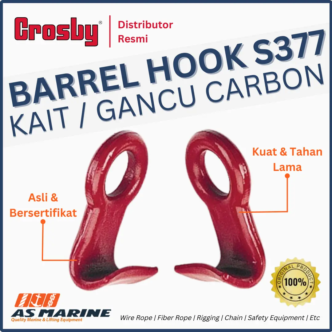 barrel hook crosby s377